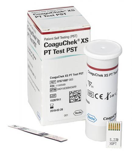 CoaguChek XS® PT Test PST -testiliuskat